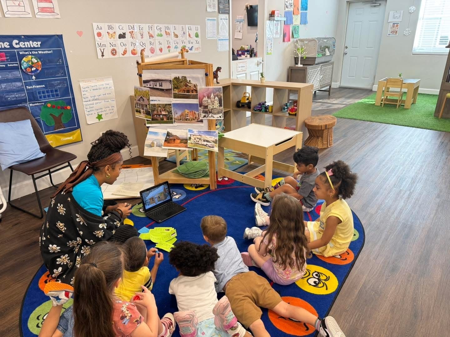 Warm classroom environment at Little Achievers Day Care